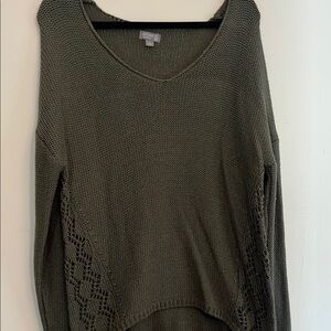 Olive Green Knit Sweater
